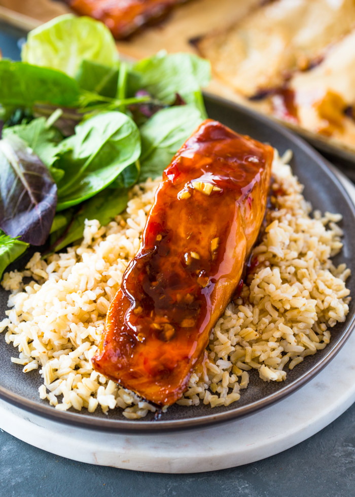 Thai Sweet Chili Salmon 