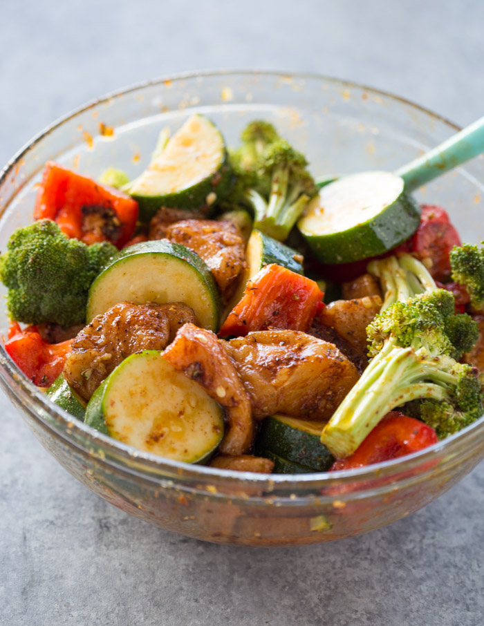 Foil Pack Cajun Chicken and Veggies