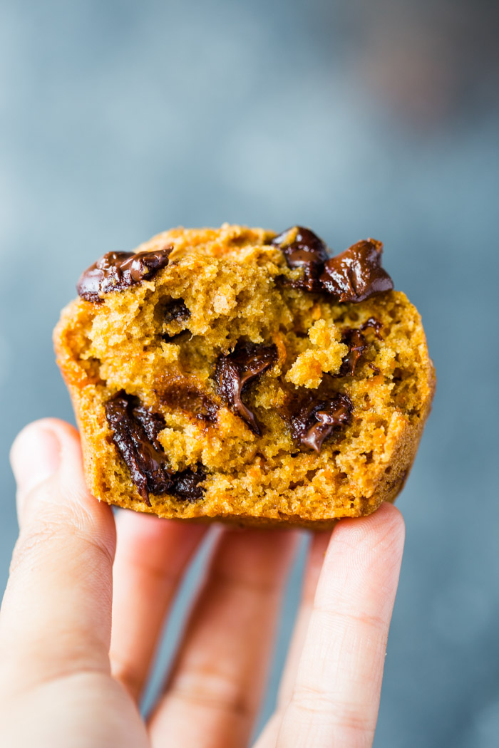 Healthy Moist Carrot Muffins