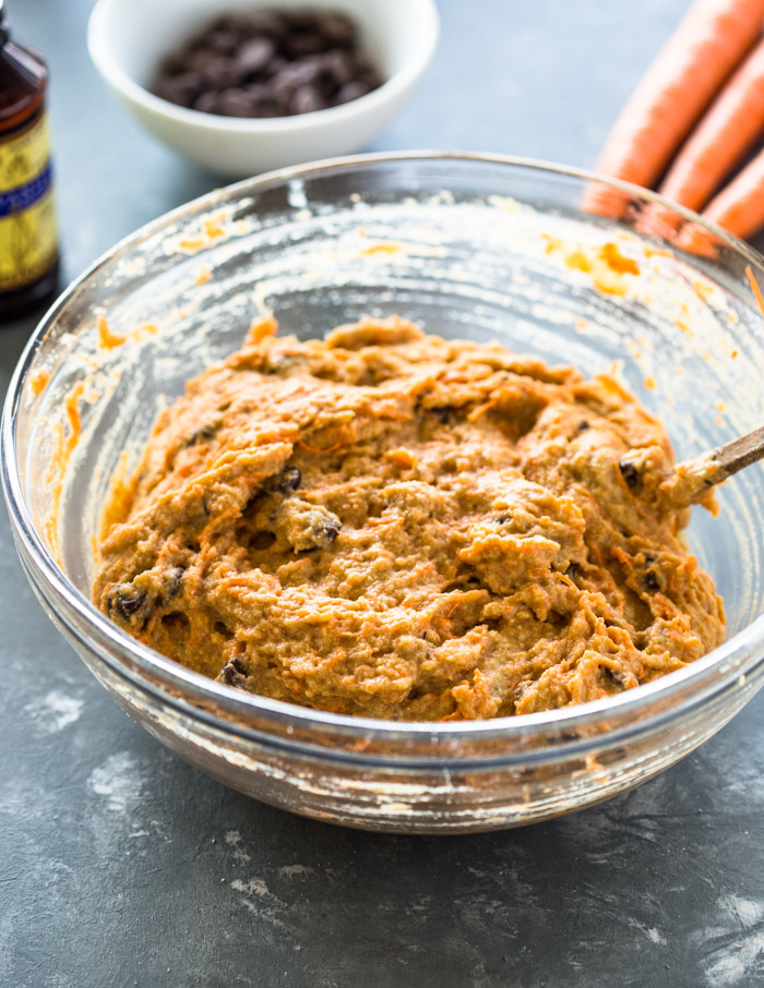Healthy Moist Carrot Muffins
