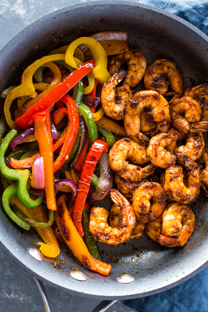 Meal-Prep Shrimp Burrito Bowls