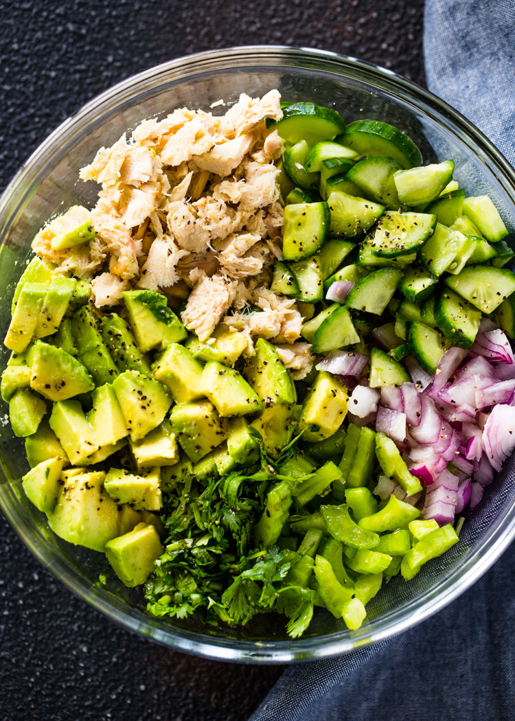 Avocado Tuna Salad
