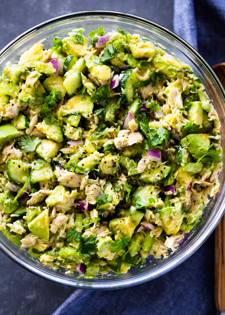 Avocado Tuna Salad