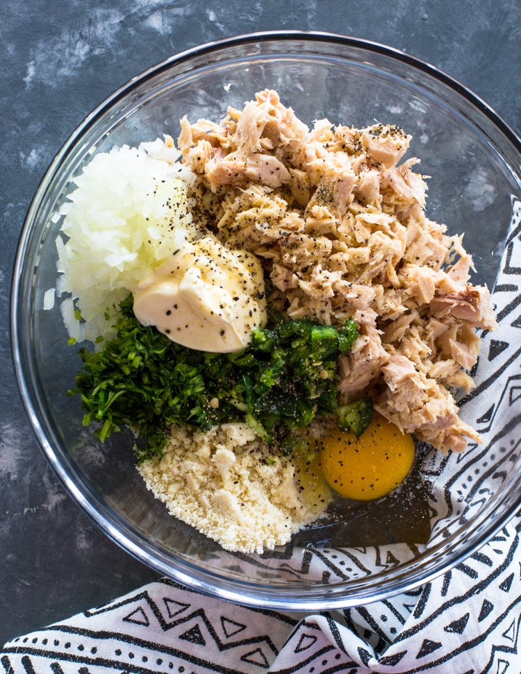 Cilantro Jalapeno Tuna Cakes