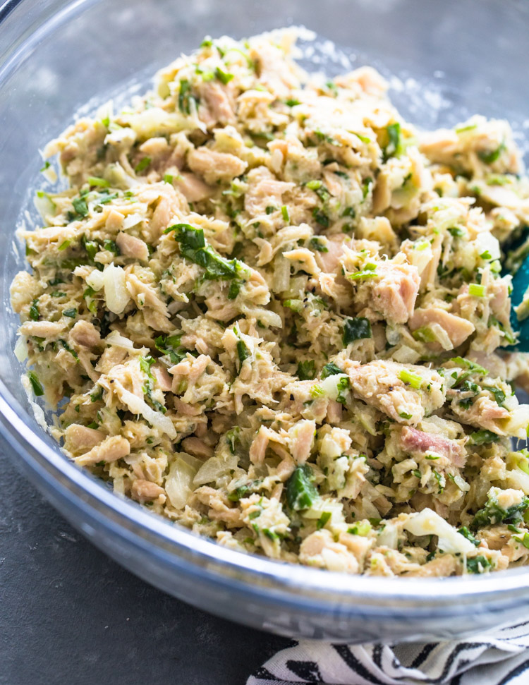 Cilantro Jalapeno Tuna Cakes