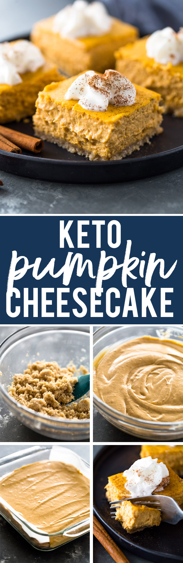Keto Pumpkin Cheesecake
