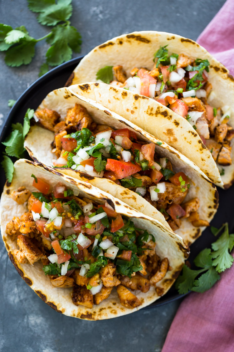 Easy 20 Minute Chicken Tacos