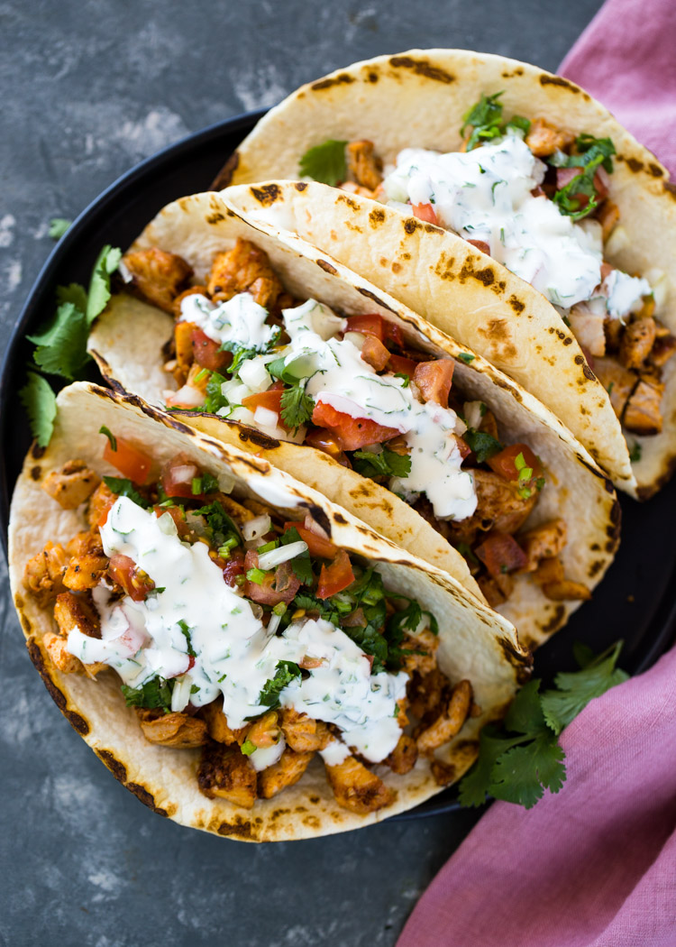 Easy 20 Minute Chicken Tacos
