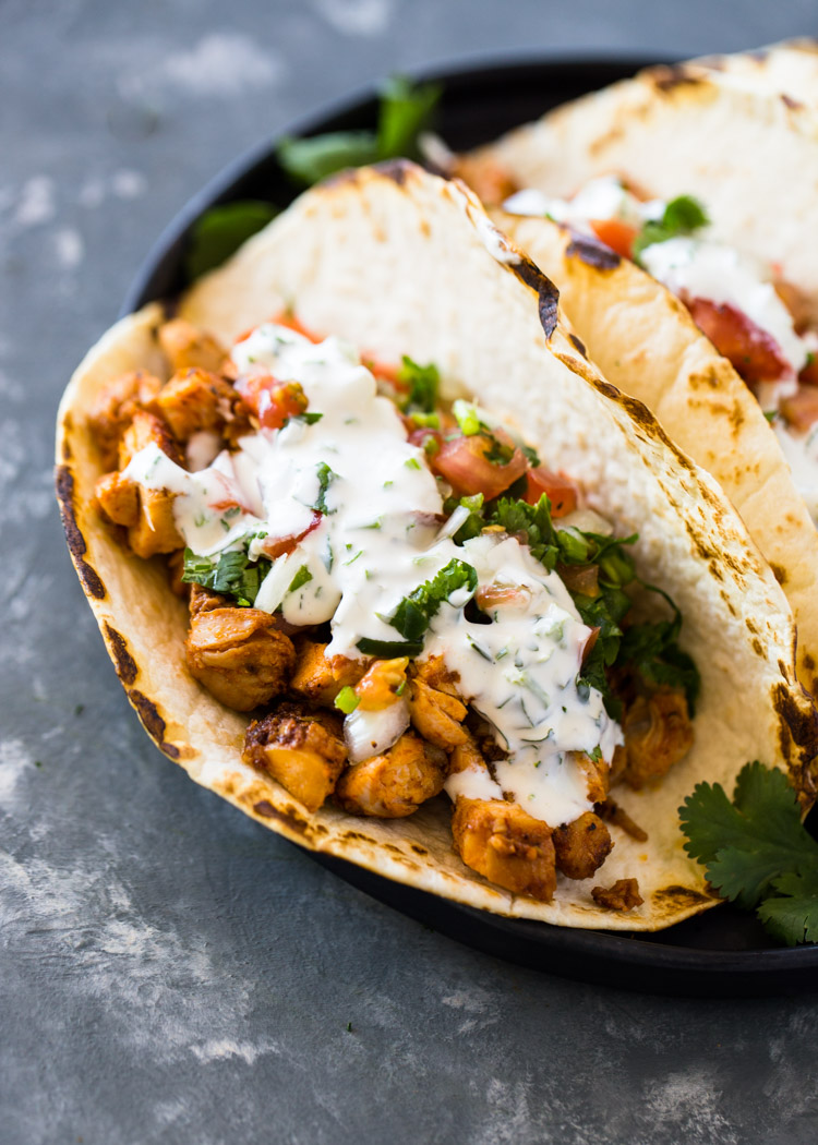 Easy 20 Minute Chicken Tacos