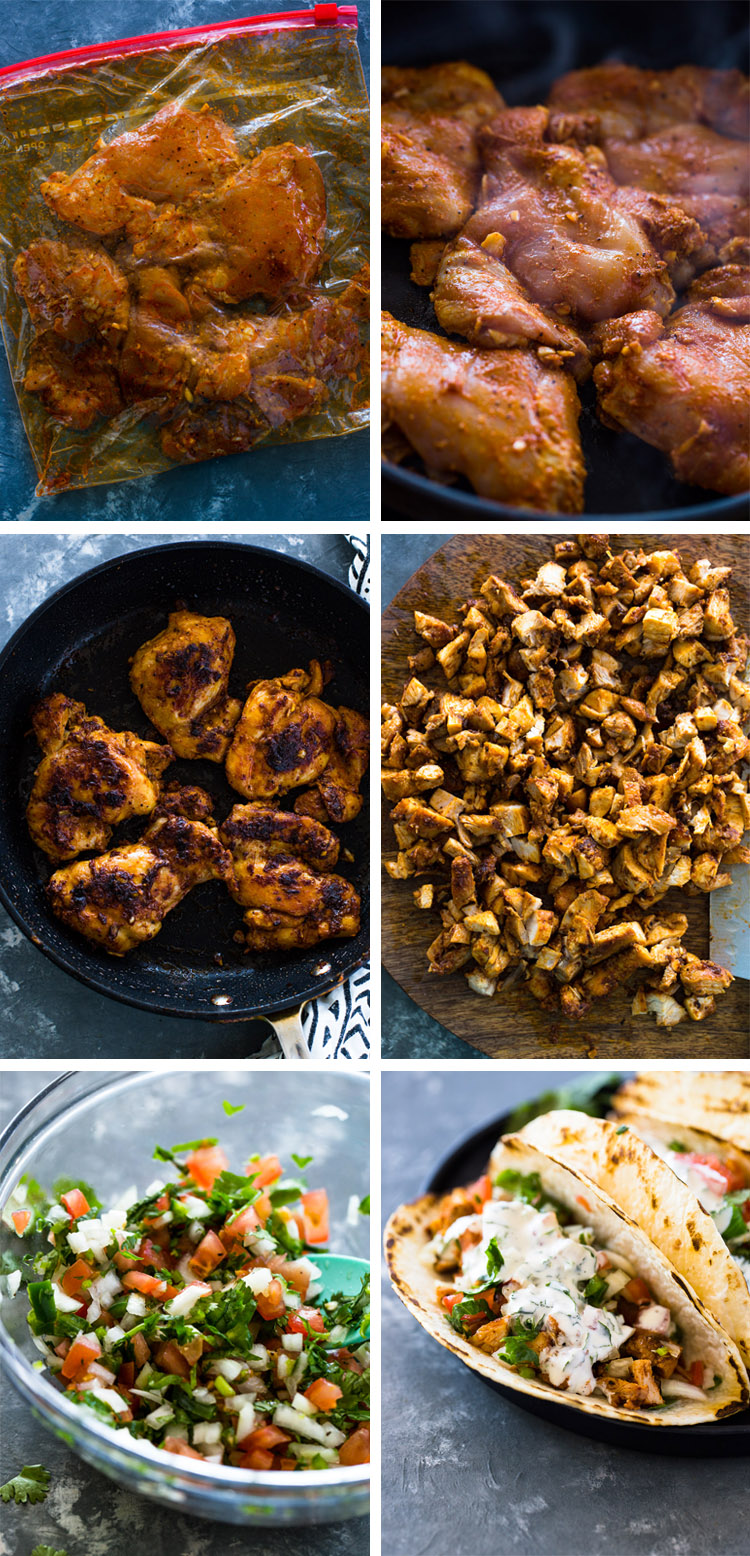 Easy 20 Minute Chicken Tacos