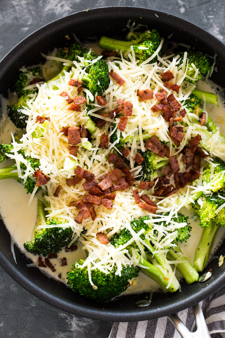 Keto Creamy Broccoli