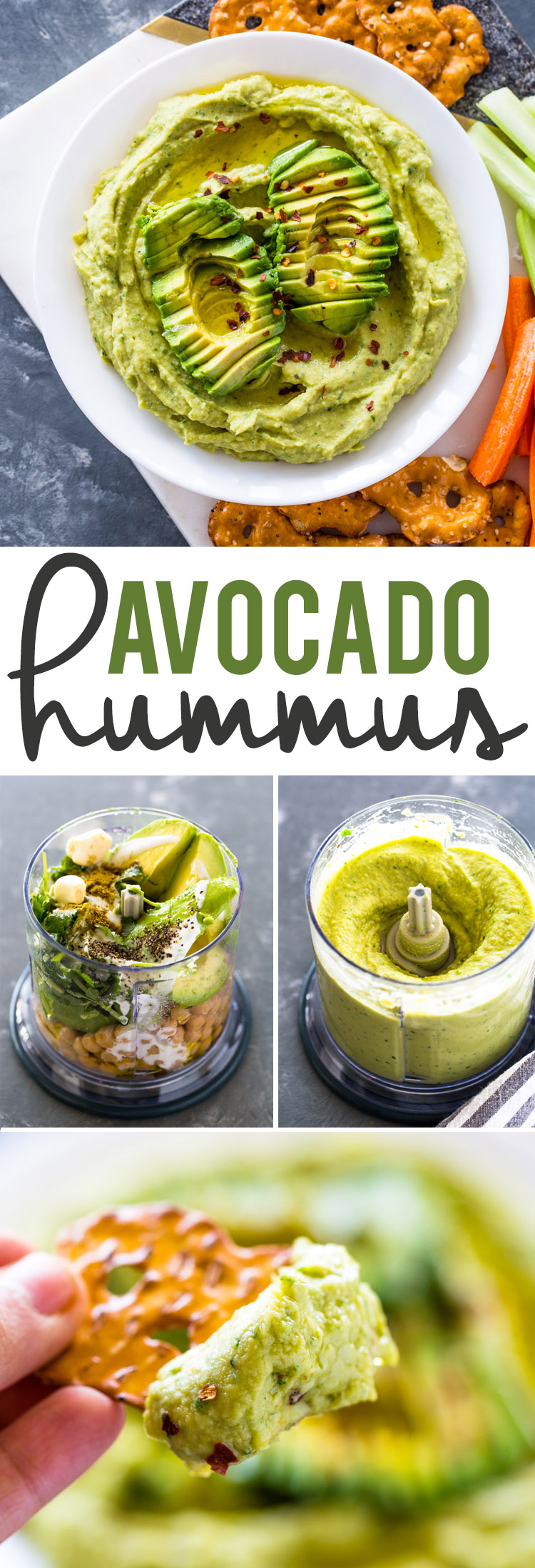 Healthy Avocado Hummus