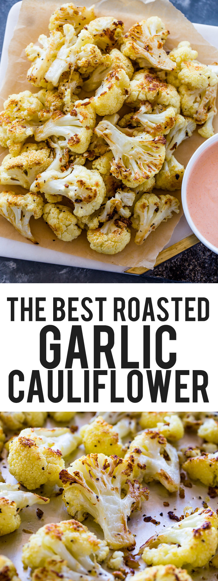 Roasted Garlic Cauliflower