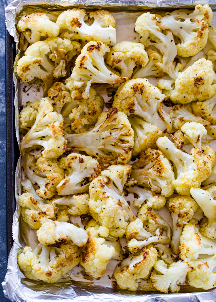 Roasted Garlic Cauliflower
