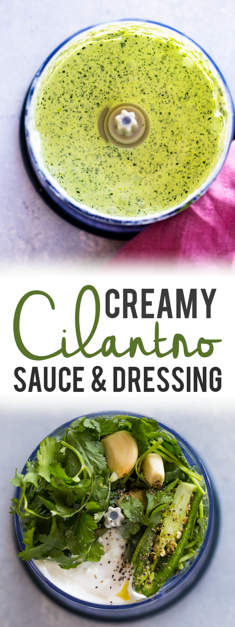 Creamy Cilantro Sauce & Dressing