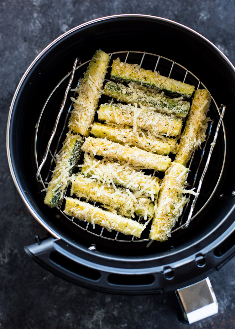 Air Fryer Zucchini Fries (Low Carb - Keto)