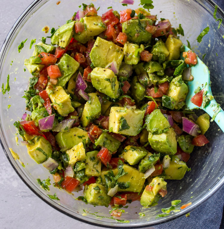 Grilled Chicken with Avocado Salsa