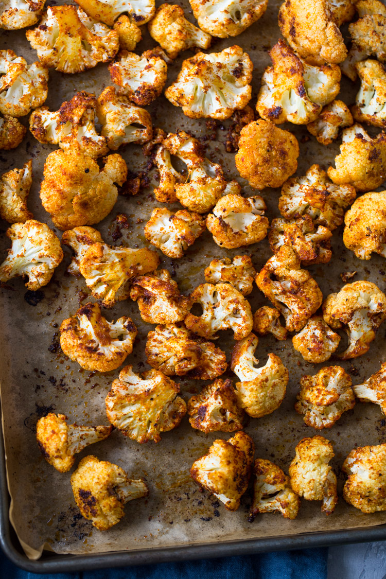 Roasted Cauliflower Tacos with Creamy Cilantro Sauce