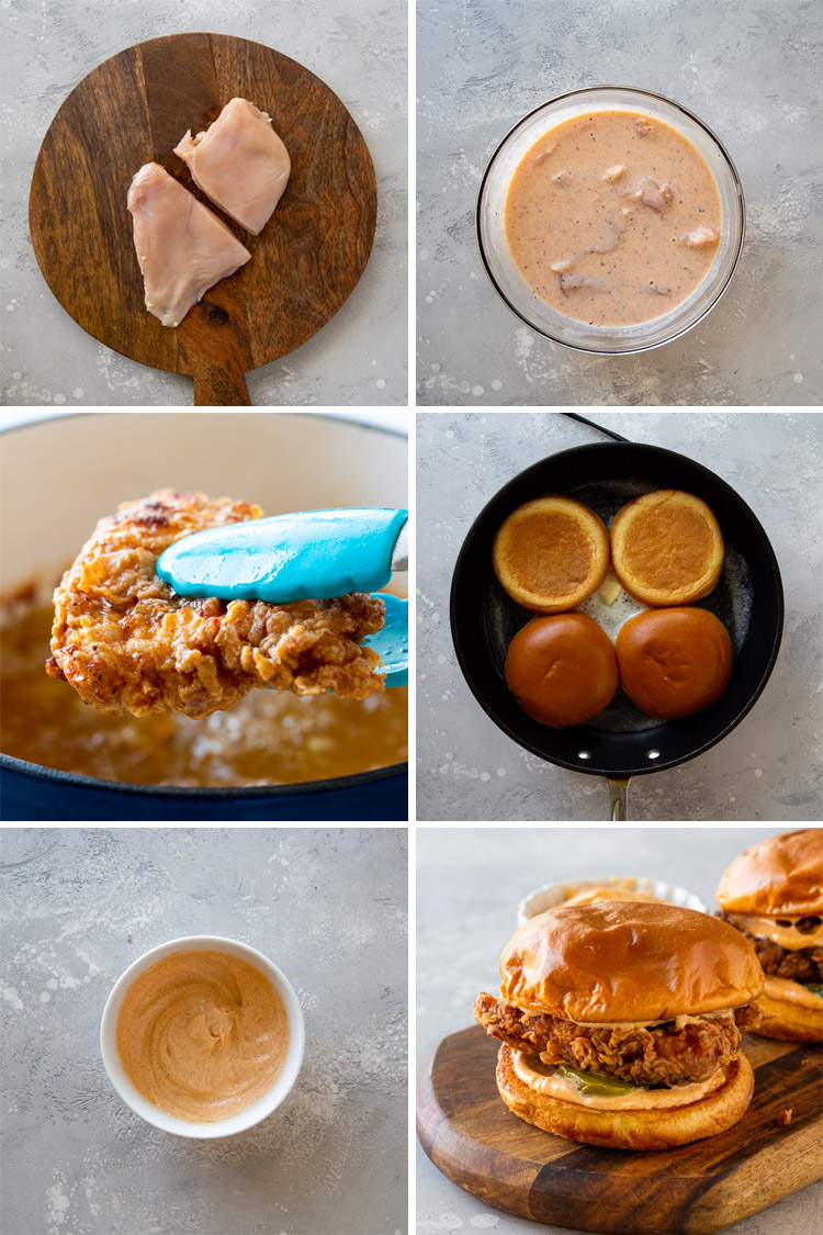 DIY Popeyes Chicken Sandwich