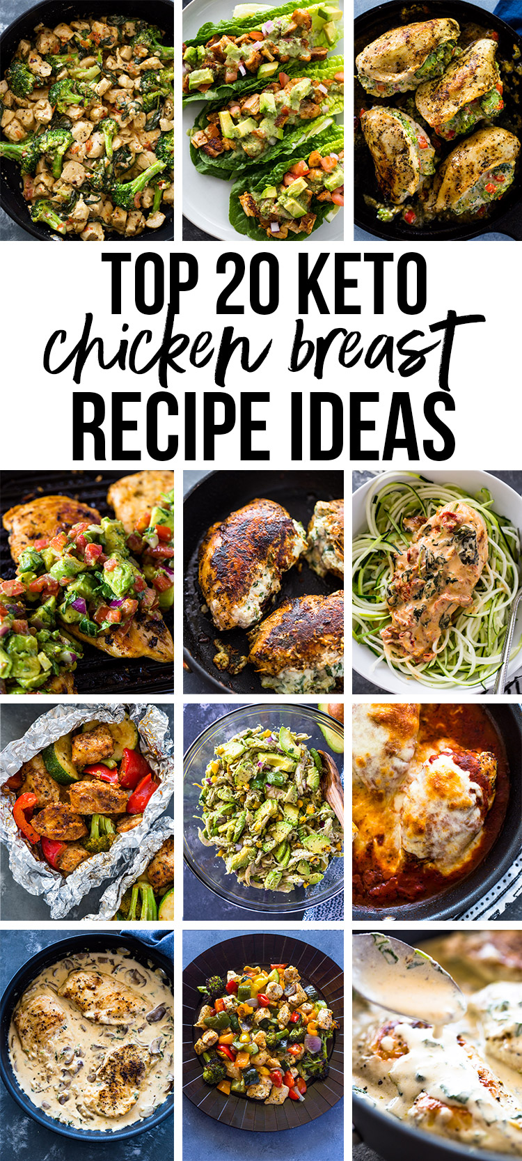 Top 20 Must Try Keto Chicken Breast Recipe Ideas (30 Minutes and Under!)