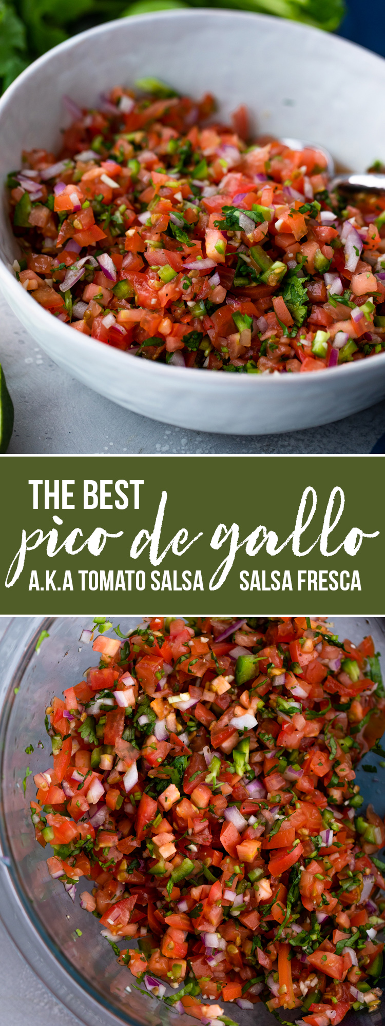 Pico De Gallo (Fresh Tomato Salsa)