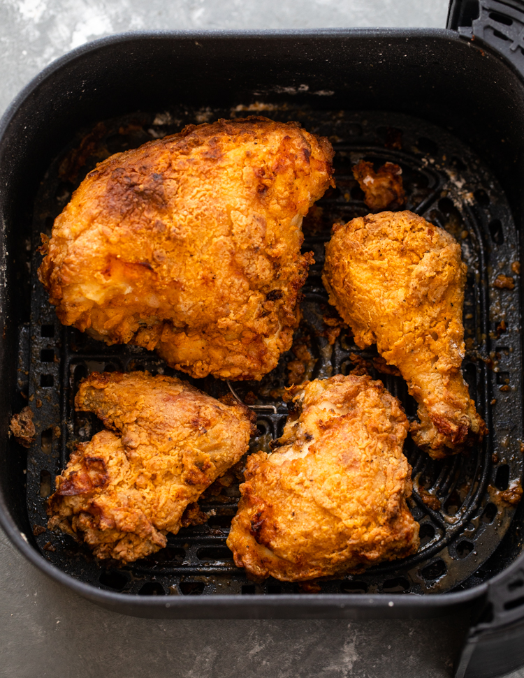 Spicy buttermilk Air Fryer Fried Chicken