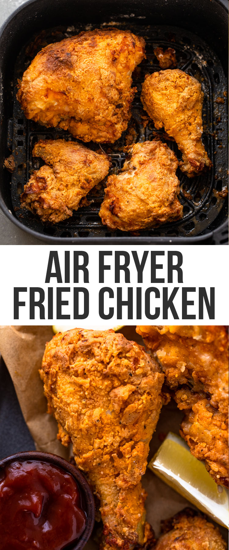 Spicy buttermilk Air Fryer Fried Chicken