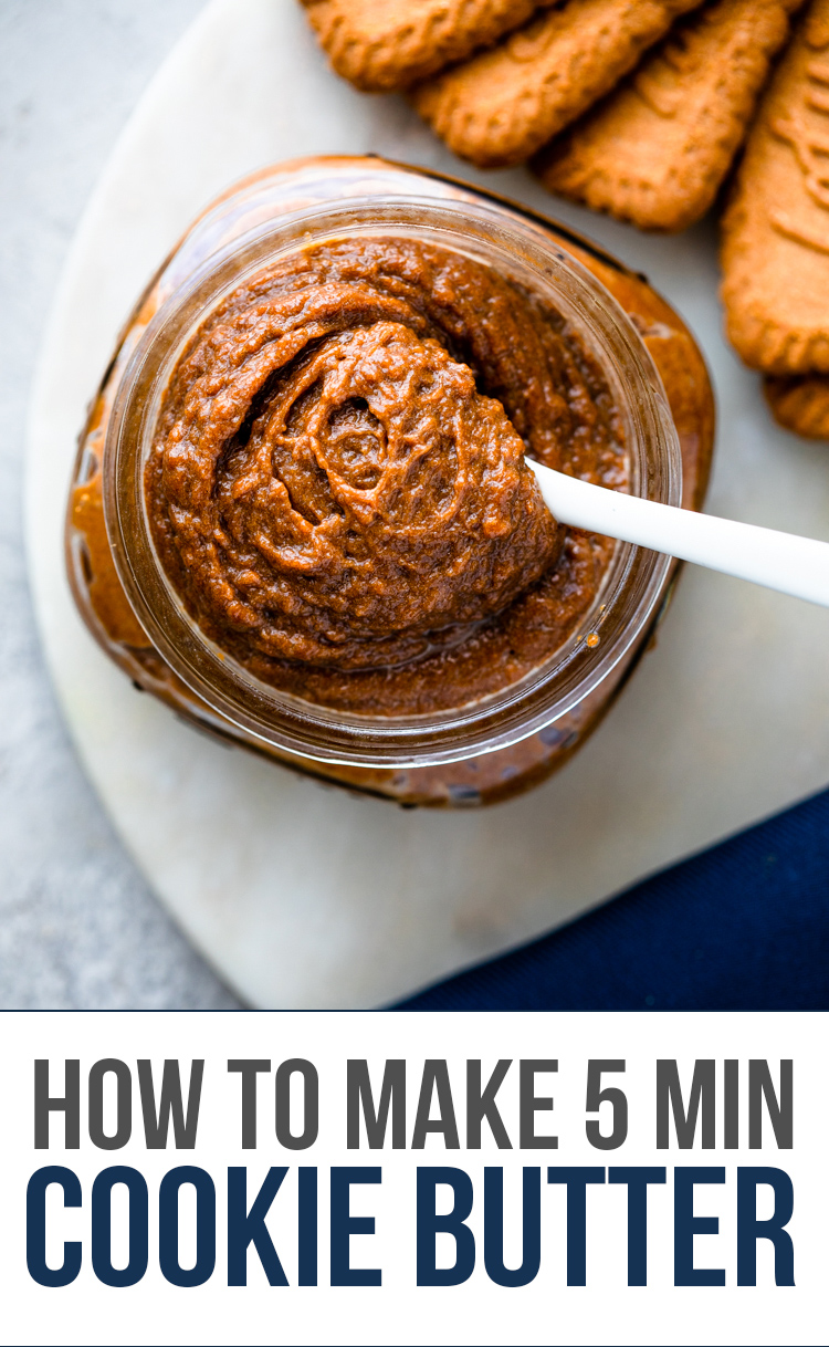 Easy 5 Minute Cookie Butter